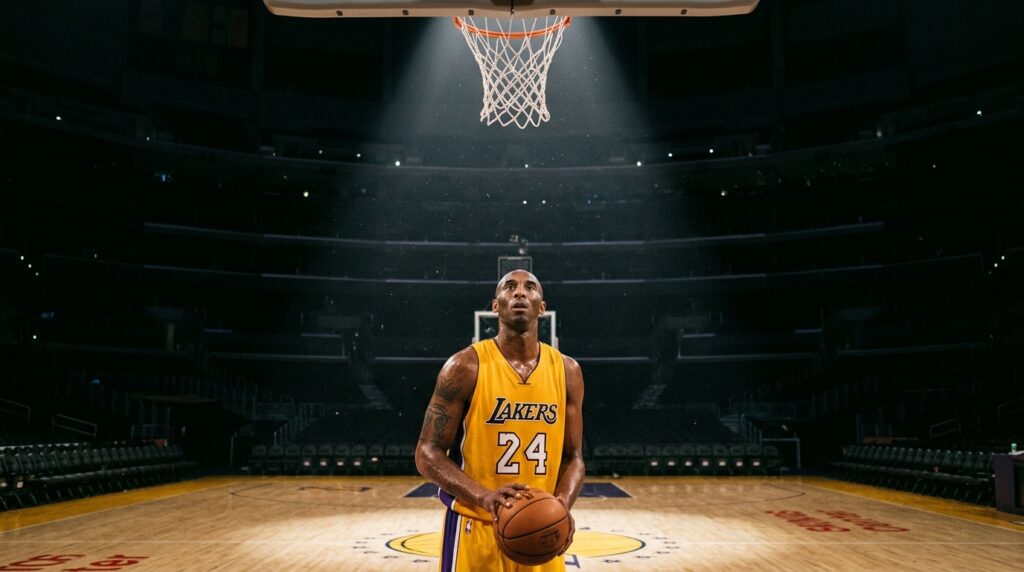 Frase do dia de Kobe Bryant: "Eu vou trabalhar enquanto você dorme." – A obsessão que define os campeões e o verdadeiro preço do sucesso quando ninguém está vendo o trabalho que acontece nos bastidores.