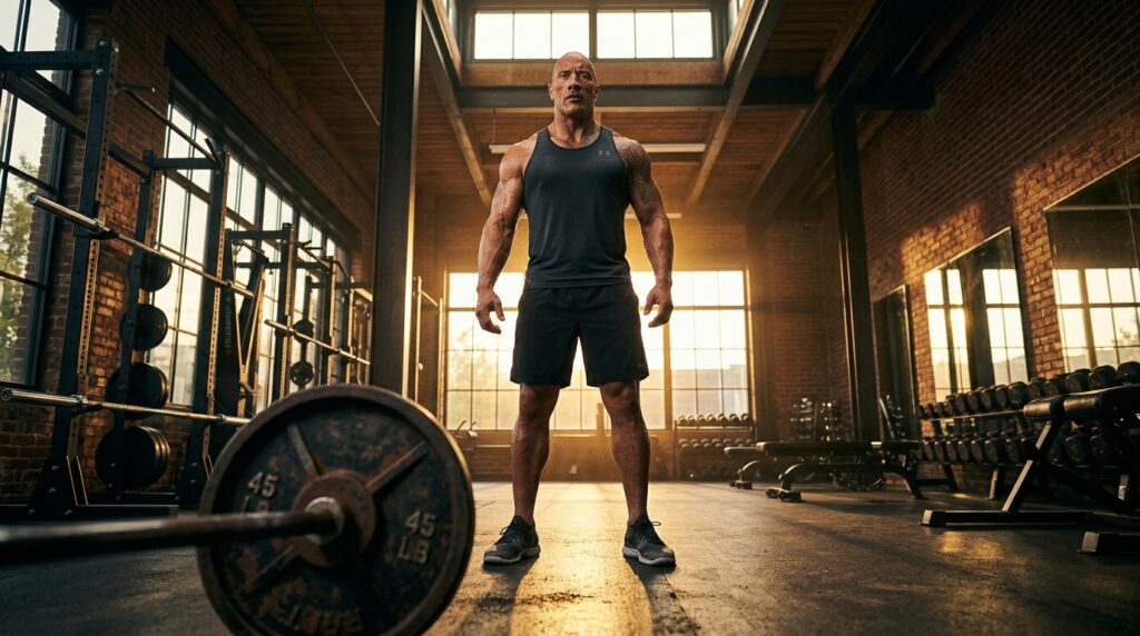 Frase do dia de Dwayne Johnson, ator e ex-lutador de wrestling: "Você deve trabalhar como ninguém, para viver como poucos"