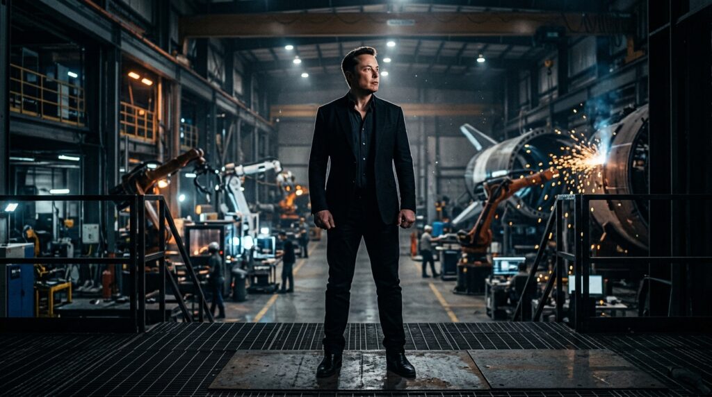Frase do dia de Elon Musk, empreendedor e inovador: "O fracasso é uma opção, mas não é minha”
