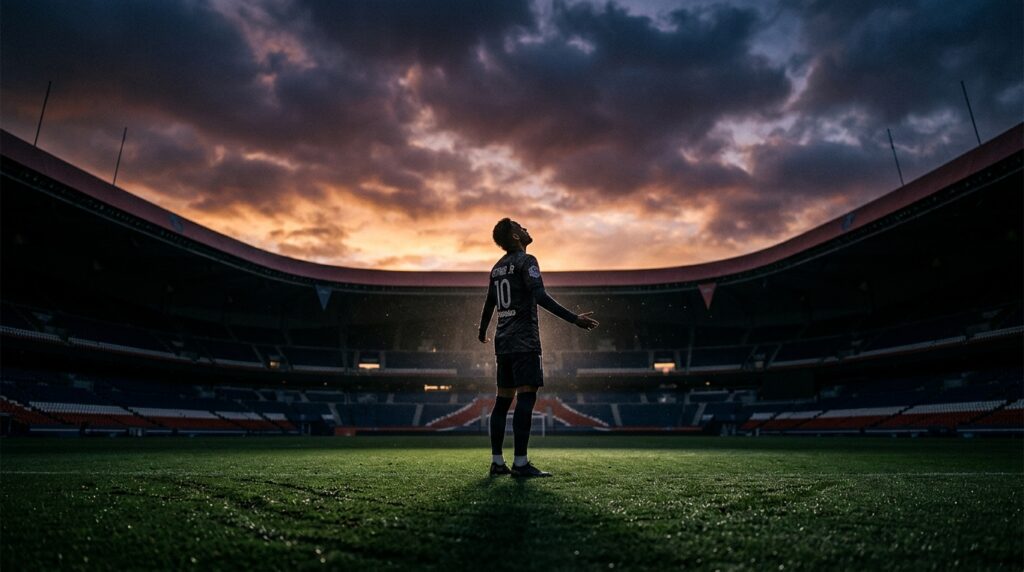 Frase do dia de Neymar Jr.: "Quanto maior o desafio, maior minha vontade." – Como Neymar revela que enfrenta a pressão e por que os atletas de elite transformam medo em motivação pura.