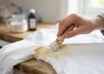 Como remover manchas amarelas de suor em camisas brancas sem esfregar e sem estragar o tecido, segundo especialistas em lavanderia