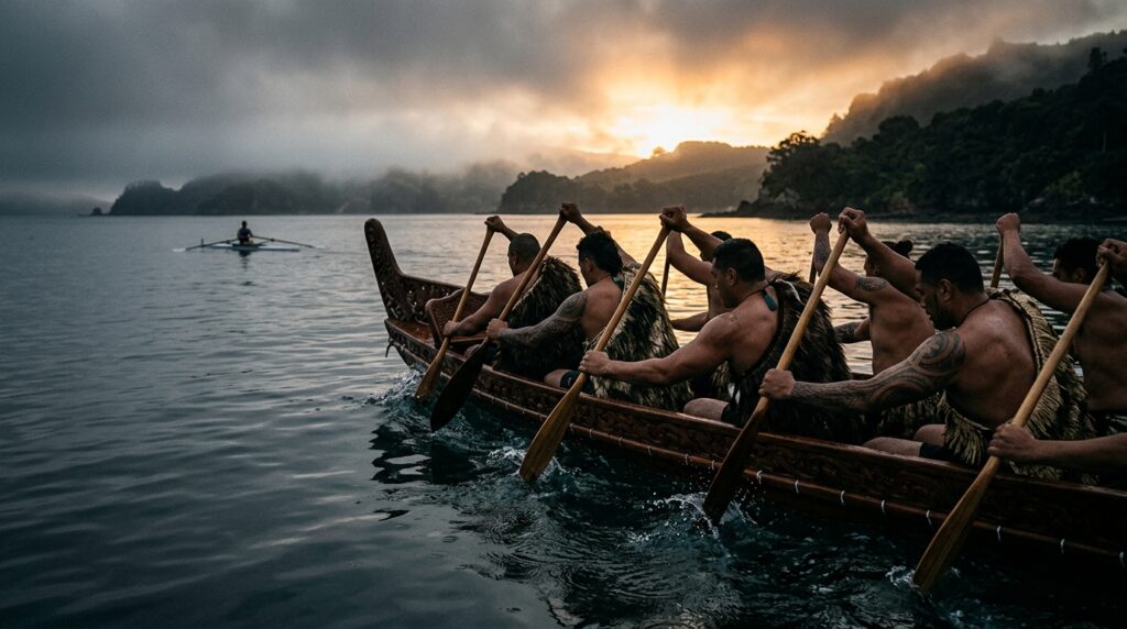 Provérbio maori: "quem caminha sozinho chega rápido; quem caminha com outros chega longe”