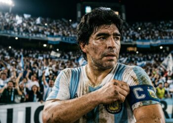 Frase do dia de Diego Maradona: "Eu sou da rua, por isso nunca desisto." – A frase de Maradona que explica como se reinventar sob pressão e por que a origem molda a resiliência.