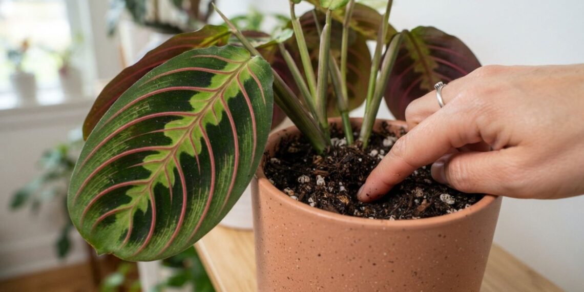 Como limpar as folhas coloridas e otimizar a drenagem sem prejudicar o crescimento interno desta planta, segundo paisagistas