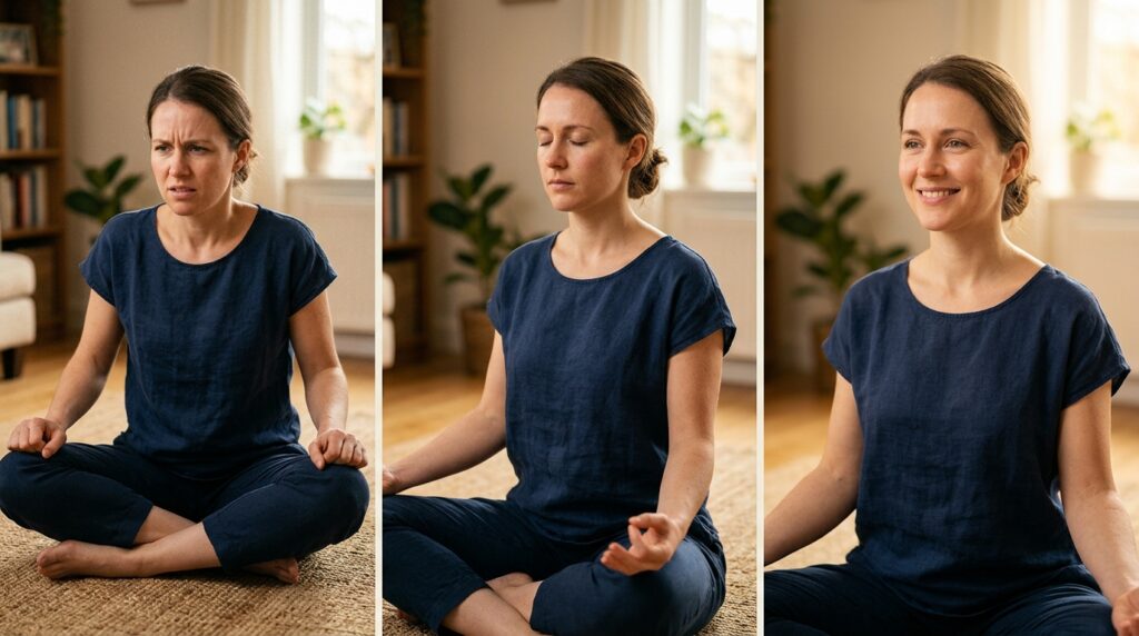 Meditação para quem tem mente agitada: técnica respiratória que acalma em minutos