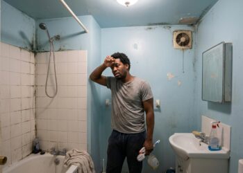 Mofo preto no banheiro que volta em três dias: a umidade que você não consegue controlar sozinho