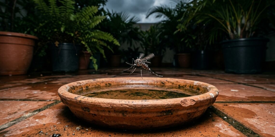 7 locais da sua casa que viram criadouro do mosquito da dengue e você não percebe