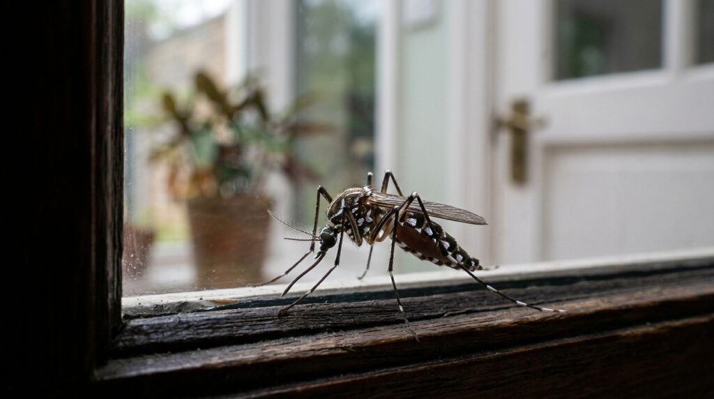 Mosquito da dengue dentro de casa: por que ele volta sempre e como bloquear a entrada dele