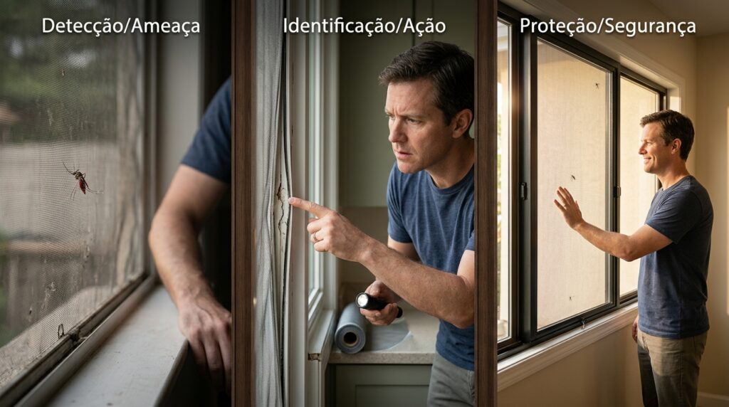 Mosquito da dengue dentro de casa: por que ele volta sempre e como bloquear a entrada dele