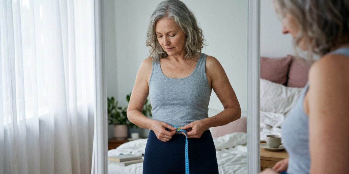 Sua calça preferida apertou após a menopausa? O que a ciência diz sobre a barriga que insiste em crescer