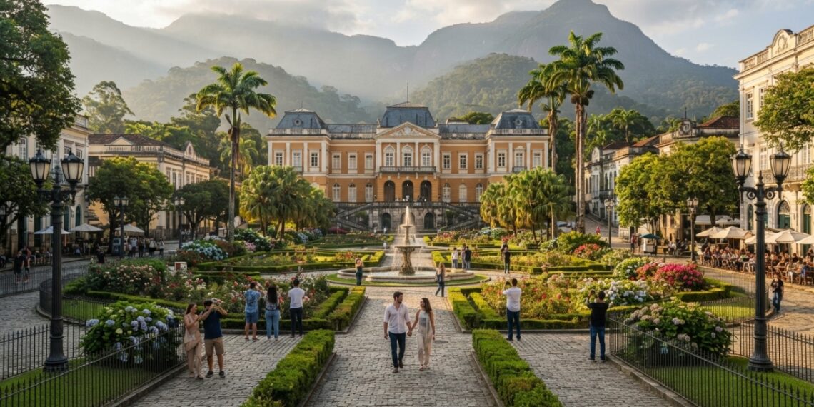 Jardins floridos e casarões históricos: a exatos 68 km da capital, o mais luxuoso refúgio imperial foi a 1ª cidade desenhada no papel em 1843