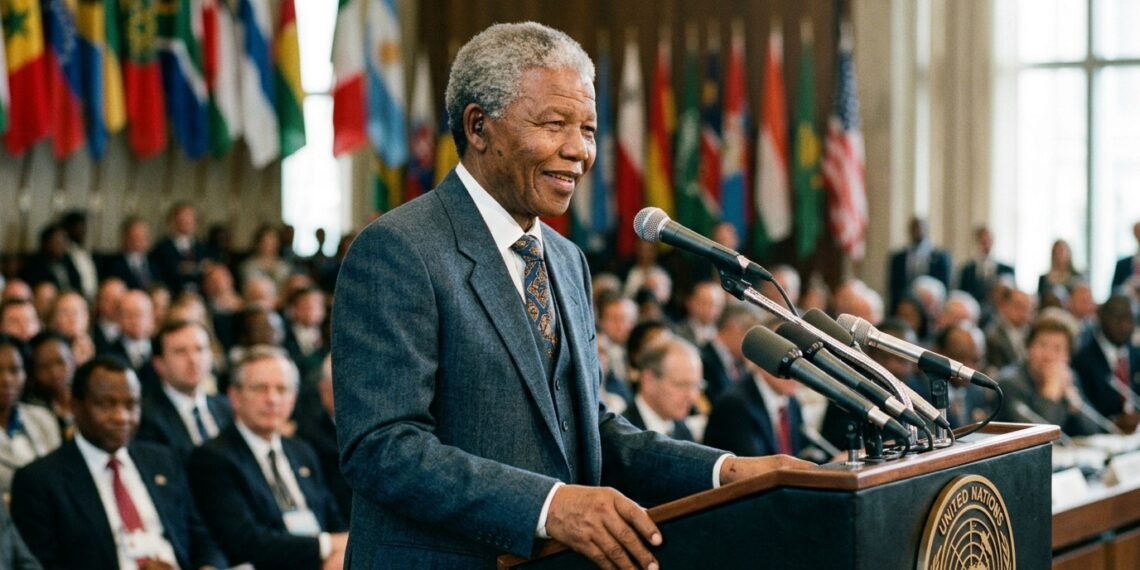 Frase do dia de Nelson Mandela, ativista sul-africano e revolucionário: "A coragem não é a ausência do medo, mas a vitória sobre ele"