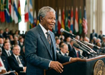 Frase do dia de Nelson Mandela, ativista sul-africano e revolucionário: "A coragem não é a ausência do medo, mas a vitória sobre ele"