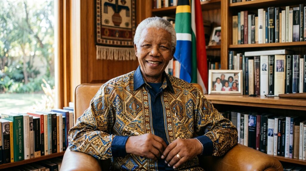 Frase do dia de Nelson Mandela, ativista sul-africano e revolucionário: "A coragem não é a ausência do medo, mas a vitória sobre ele"