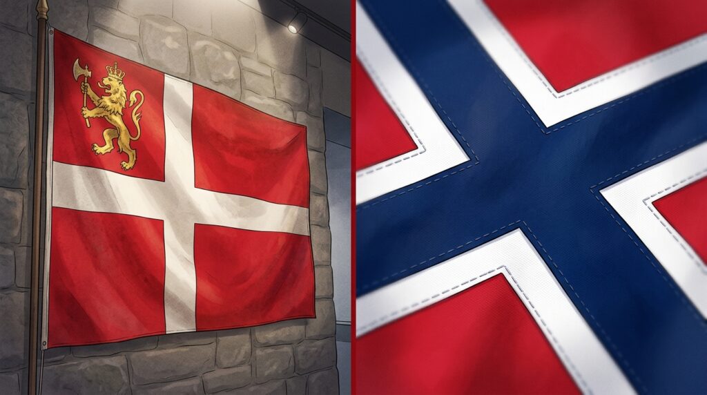 A bandeira da Noruega levou 77 anos para ser reconhecida: a história da cruz nórdica que resistiu à união com a Suécia
