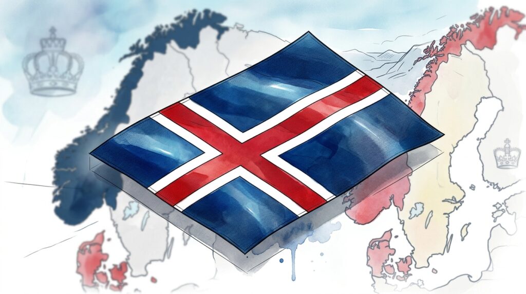 A Noruega é a única bandeira nórdica com uma cruz sem origem religiosa e isso mudou tudo