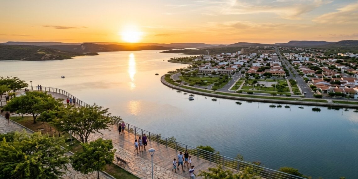 Submersa em 2004, esta cidade renasceu 50 km adiante após a construção do maior açude da América Latina