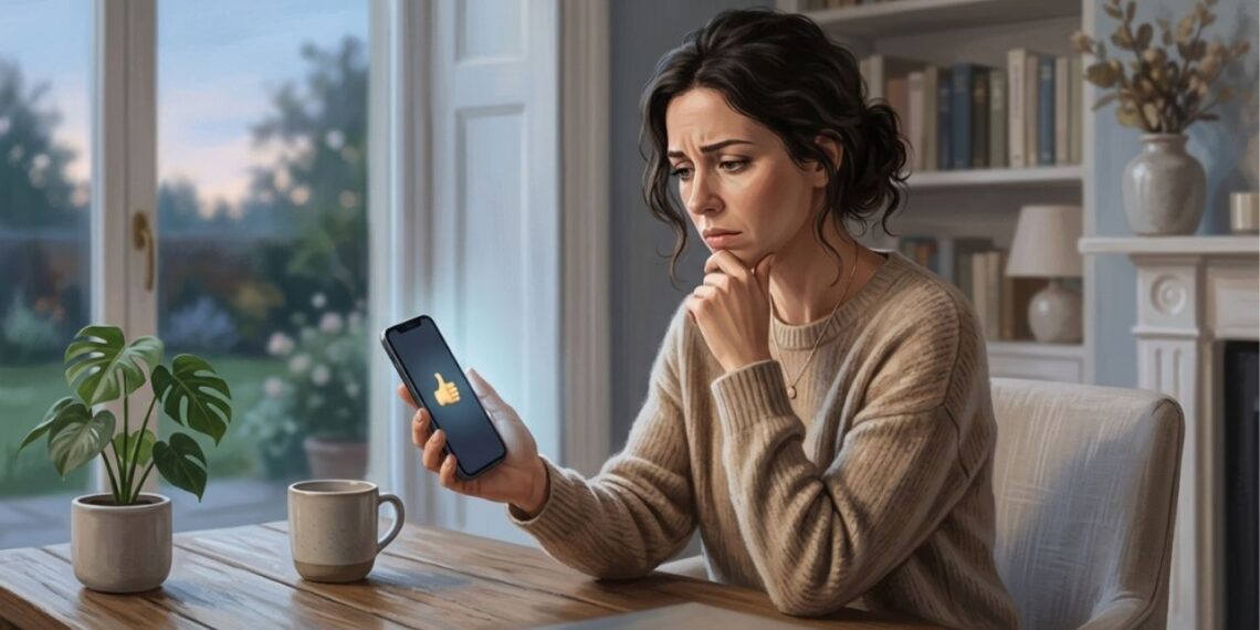 O que significa quando respondem com "👍🏻" e não falam mais nada, segundo a psicologia