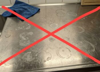 Diga adeus às manchas de água e ao aspecto fosco das suas superfícies de inox: o truque do óleo de coco que cria uma película impermeabilizante natural para repelir líquidos e manter o brilho impecável sem produtos químicos caros