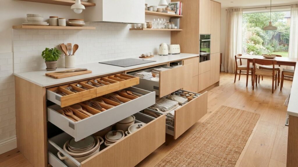 Organizadores-de-colmeia-3-1024x576 Adeus, gavetas bagunçadas de talheres: nova forma de setorizar com organizadores de colmeia deixa a cozinha funcional e vira tendência, segundo organizers