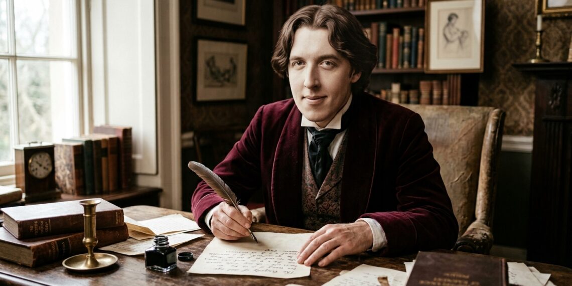 Frase do dia de Oscar Wilde, escritor irlandês: 'Um homem pode ser feliz com qualquer mulher, desde que não a ame'
