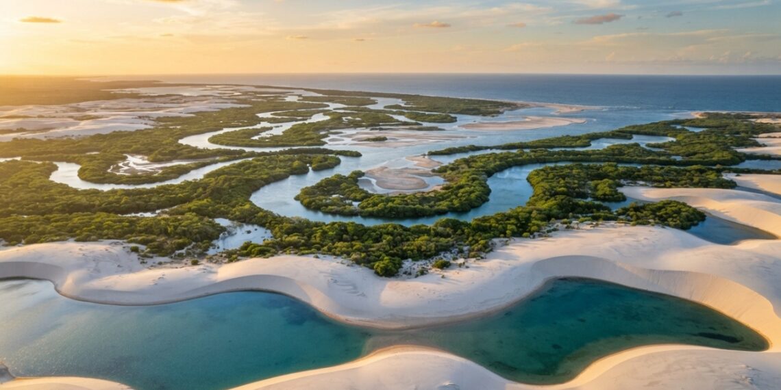 O único das Américas: a cidade maranhense que abriga o paraíso do delta em mar aberto