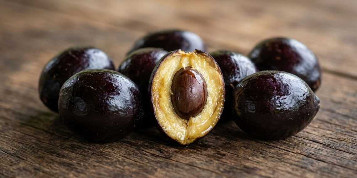 A fruta da mata que tem cor roxa brilhante e sabor de azeite de oliva suave e que poucos brasileiros conhecem