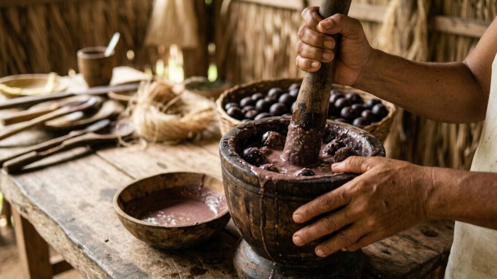 Pataua-3-1024x576 A fruta da mata que tem cor roxa brilhante e sabor de azeite de oliva suave e que poucos brasileiros conhecem