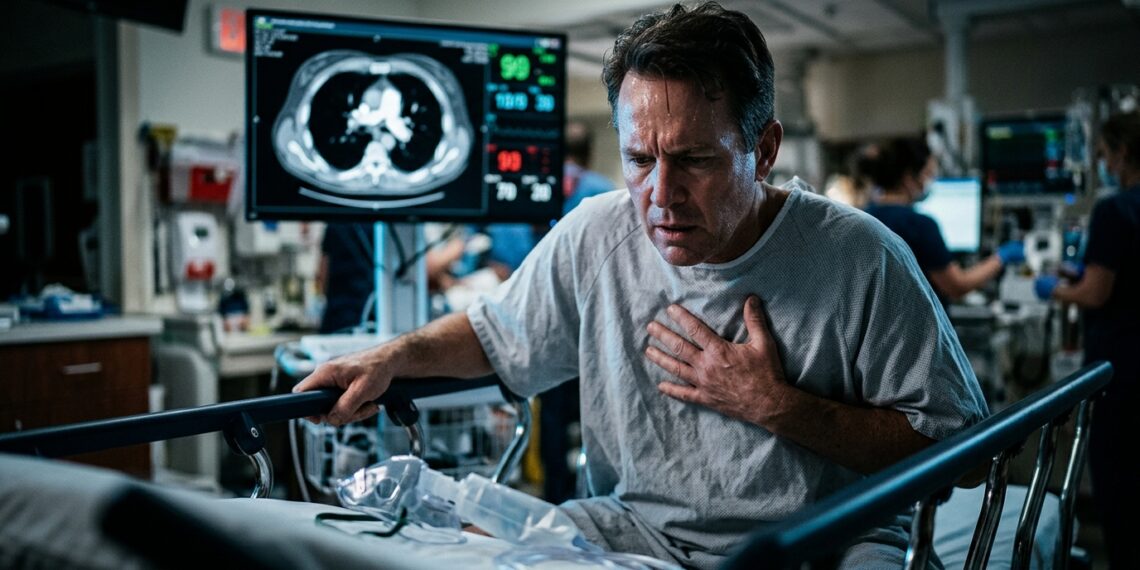 Falta de ar súbita e dor no peito: os sinais da embolia pulmonar que exigem socorro