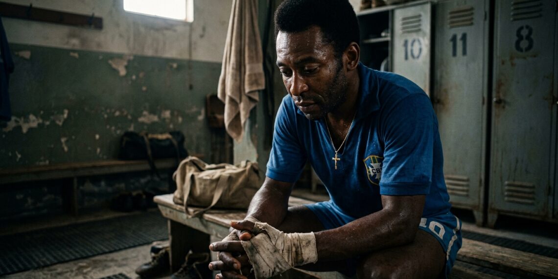 Frase do dia de Pelé: "Tudo é possível quando você tem foco, coragem e força de vontade." – A obsessão de Pelé traduzida em uma filosofia de vida e por que essas três coisas separavam o campeão do resto.