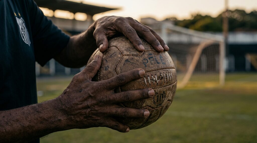 Frase do dia de Pelé, futebolista lendário brasileiro: "O sucesso é nada sem dedicação"