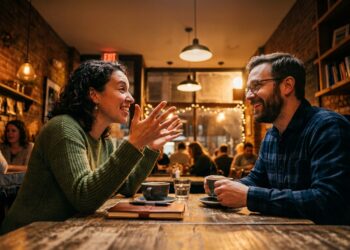 Psicólogos dizem que quem interrompe as conversas não é necessariamente rude — pode ser um sinal de entusiasmo genuíno pelo assunto