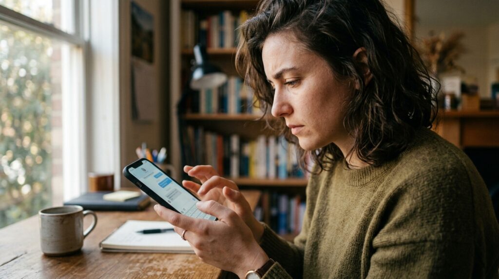 A psicologia diz que pessoas que demoram para responder mensagens não estão sendo ignorantes — elas podem estar processando a resposta com mais cuidado