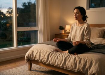 Como diminuir a ansiedade antes de dormir sem sair de casa: técnica respiratória que funciona em 5 minutos