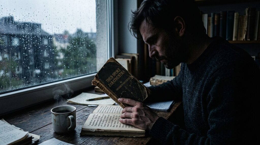 Frase do dia de Friedrich Nietzsche, filósofo alemão e crítico cultural: ''Aquele que tem um porquê para viver consegue suportar quase qualquer como'’