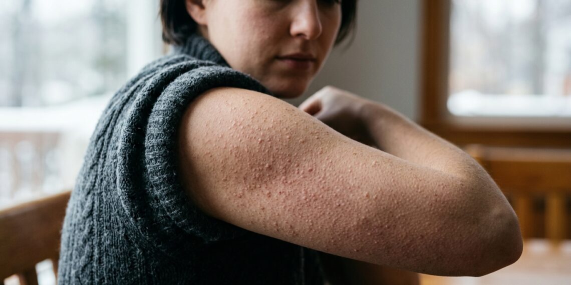 Se as bolinhas dos seus braços somem no verão e voltam no inverno, o que está por trás não é alergia e o alívio é mais fácil do que imagina
