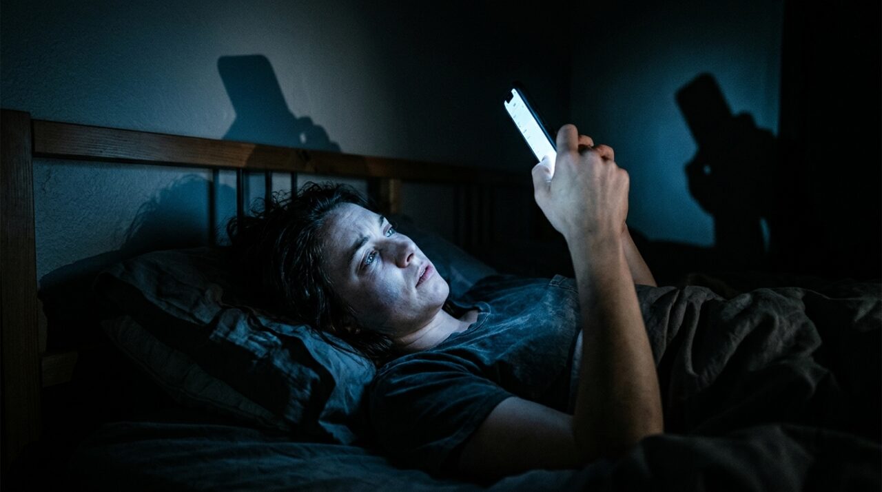 Celular na cama: cada hora extra de tela aumenta em 59% o risco de insônia, revela pesquisa