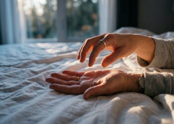 Mãos inchadas pela manhã: os alongamentos de 2 minutos que ativam a drenagem antes mesmo de sair da cama