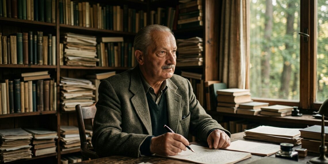 Frase do dia de Martin Heidegger, filósofo alemão e fenomenologista: 'A linguagem é a morada do ser'