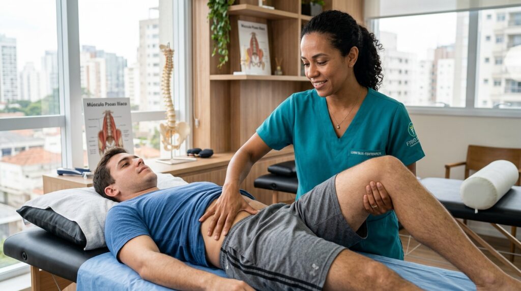 Dor na coluna lombar volta toda vez que você senta? A culpa é do psoas que ninguém explica