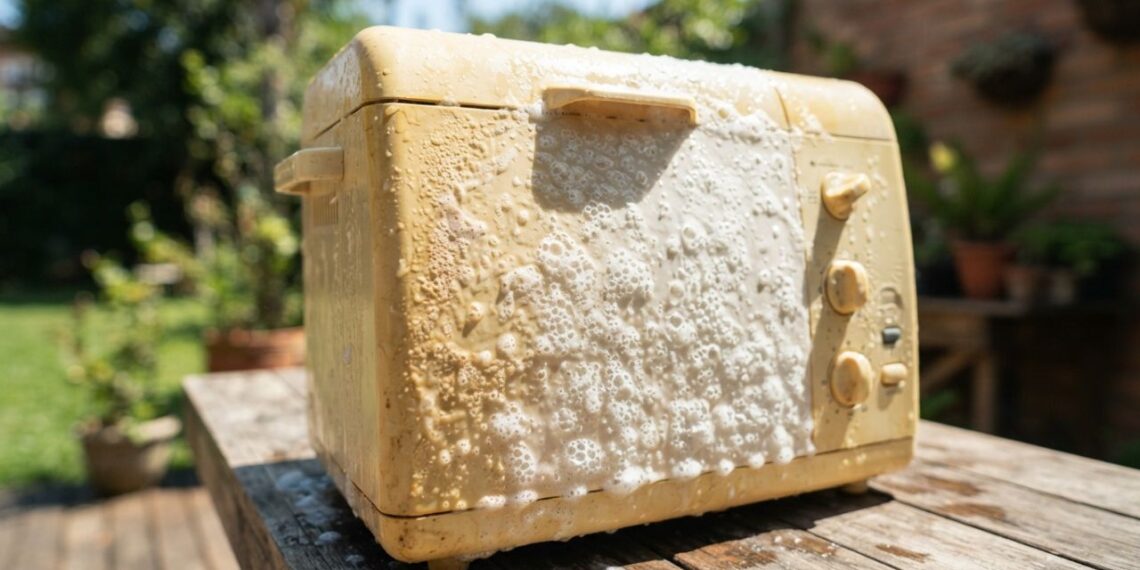 Eletrodomésticos encardidos? O método prático para clarear plásticos amarelados e restaurar a cor original