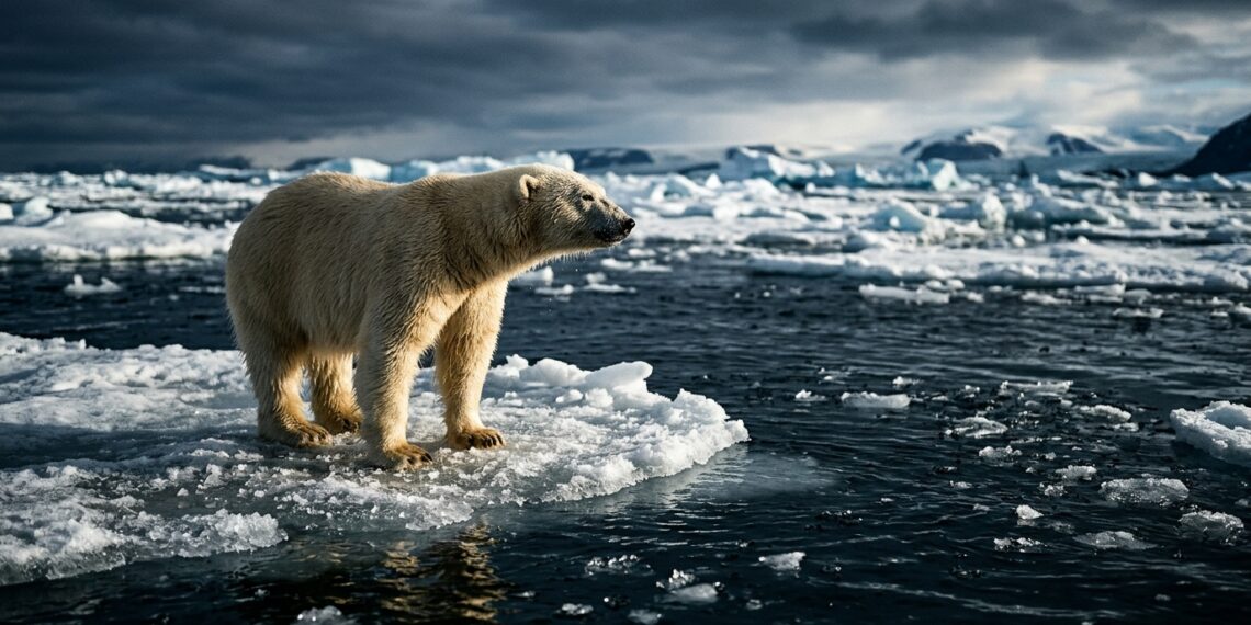 FO que acontece com o urso polar quando o gelo simplesmente some no verão
