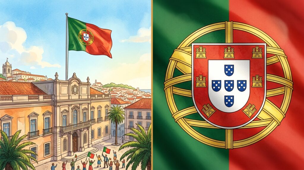 Há 115 anos, Portugal trocou o azul e branco pelo verde e vermelho e a bandeira nunca mais foi a mesma