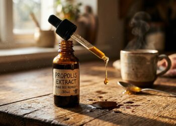 O remédio natural que as abelhas fabricam e que funciona como antibiótico para humanos