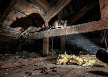 Ratos nos forros e paredes: por que o problema piora à noite e como combater a infestação