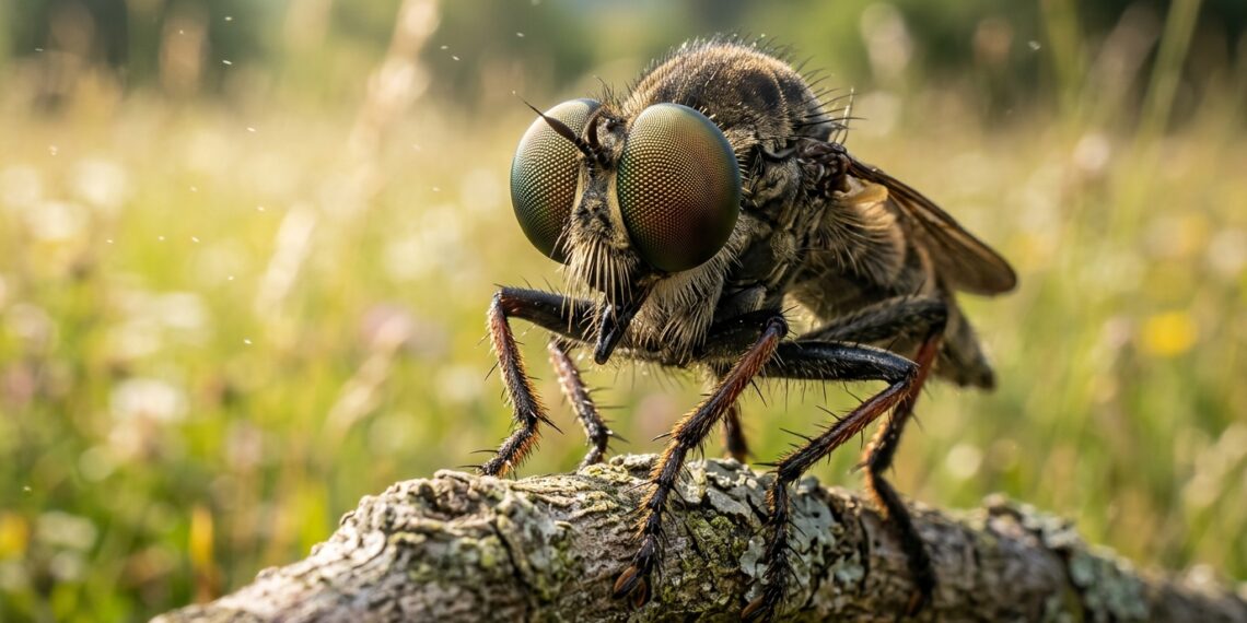 Por que o olho da mosca-do-ventre não pisca nunca: o inseto mais vigilante da natureza