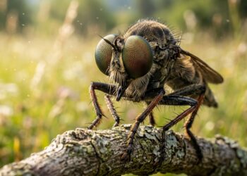 Por que o olho da mosca-do-ventre não pisca nunca: o inseto mais vigilante da natureza