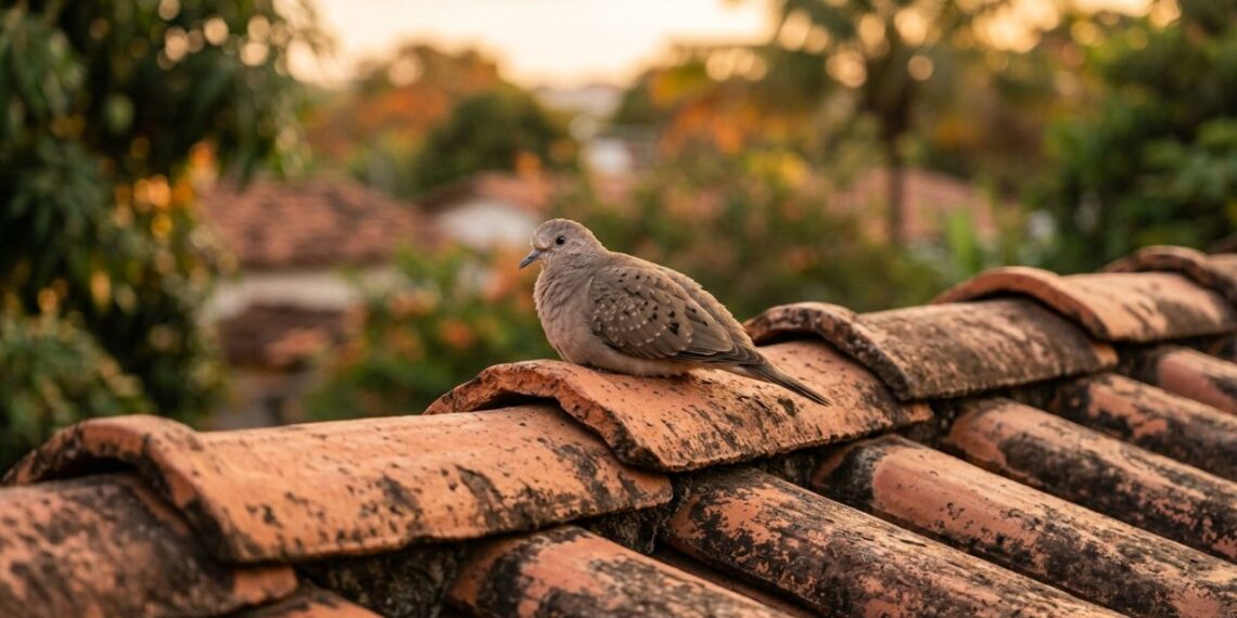 Se você ouvir este arrulhar suave nas telhas de barro à tarde, nós lhe contamos o que isso significa e por que é um bom sinal
