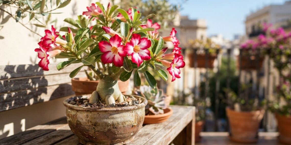 Como recuperar uma rosa-do-deserto com o tronco mole e salvação rápida sem precisar trocar o vaso, segundo cultivadores experientes