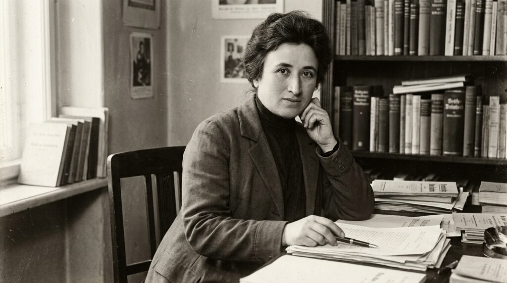 Frase do dia de Rosa Luxemburgo, revolucionária polonesa e marxista: "Liberdade é sempre liberdade para quem pensa diferente"